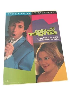 The Wedding Singer 1998 Window Cling Promo Drew Barrymore Adam Sandler